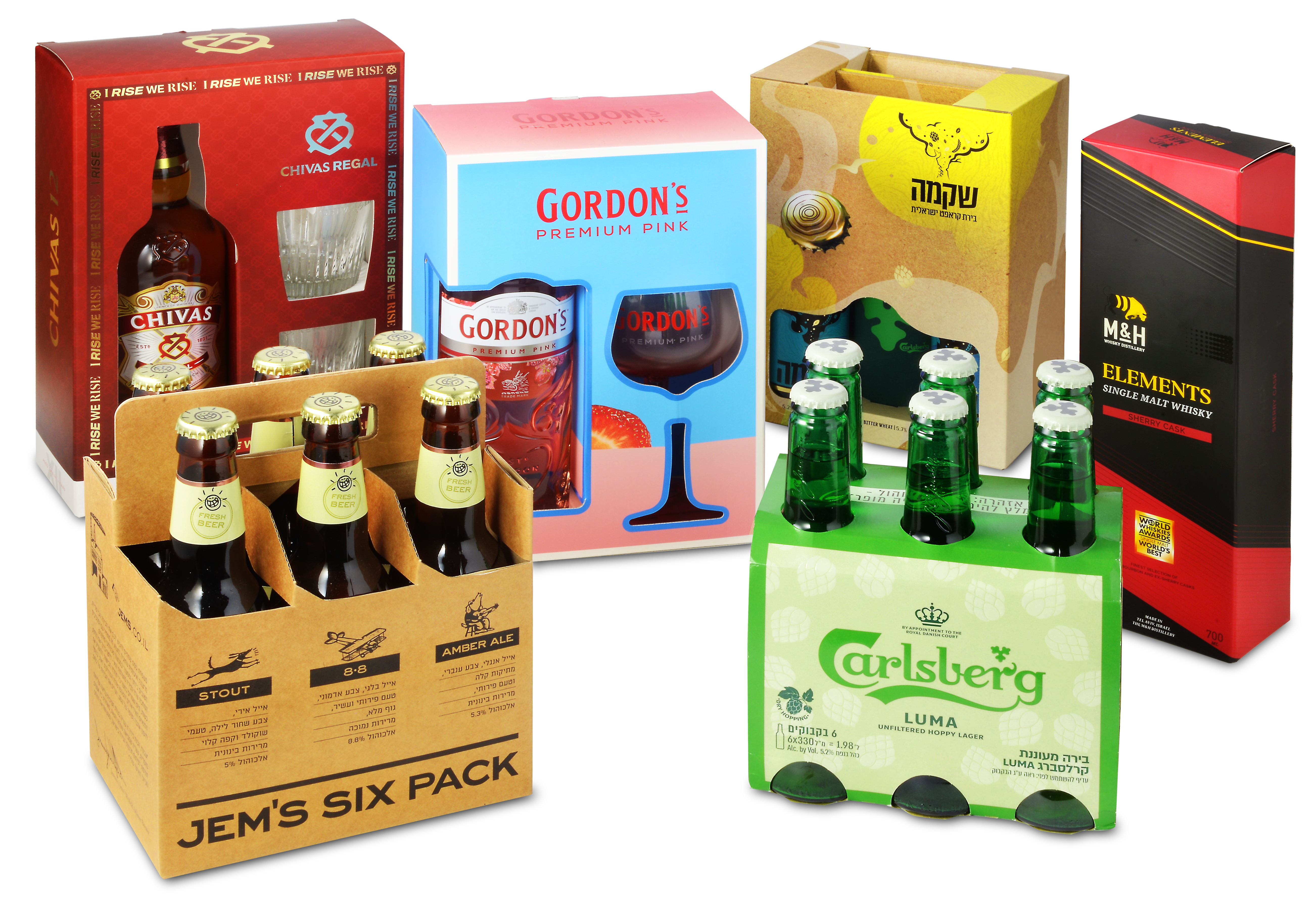 משקאות קלים וחריפים